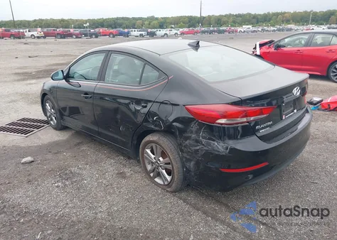 2017 Hyundai Elantra Se из США, поврежденный, VIN KMHD84LF6HU106258